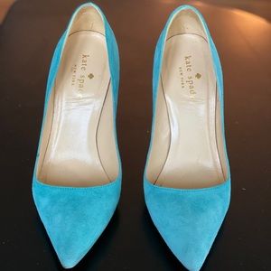 Kate Spade Italian Suede Leather Heels (Shoes)